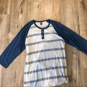 Men’s Alternative Apparel 3/4 Length Sleeve Shirt